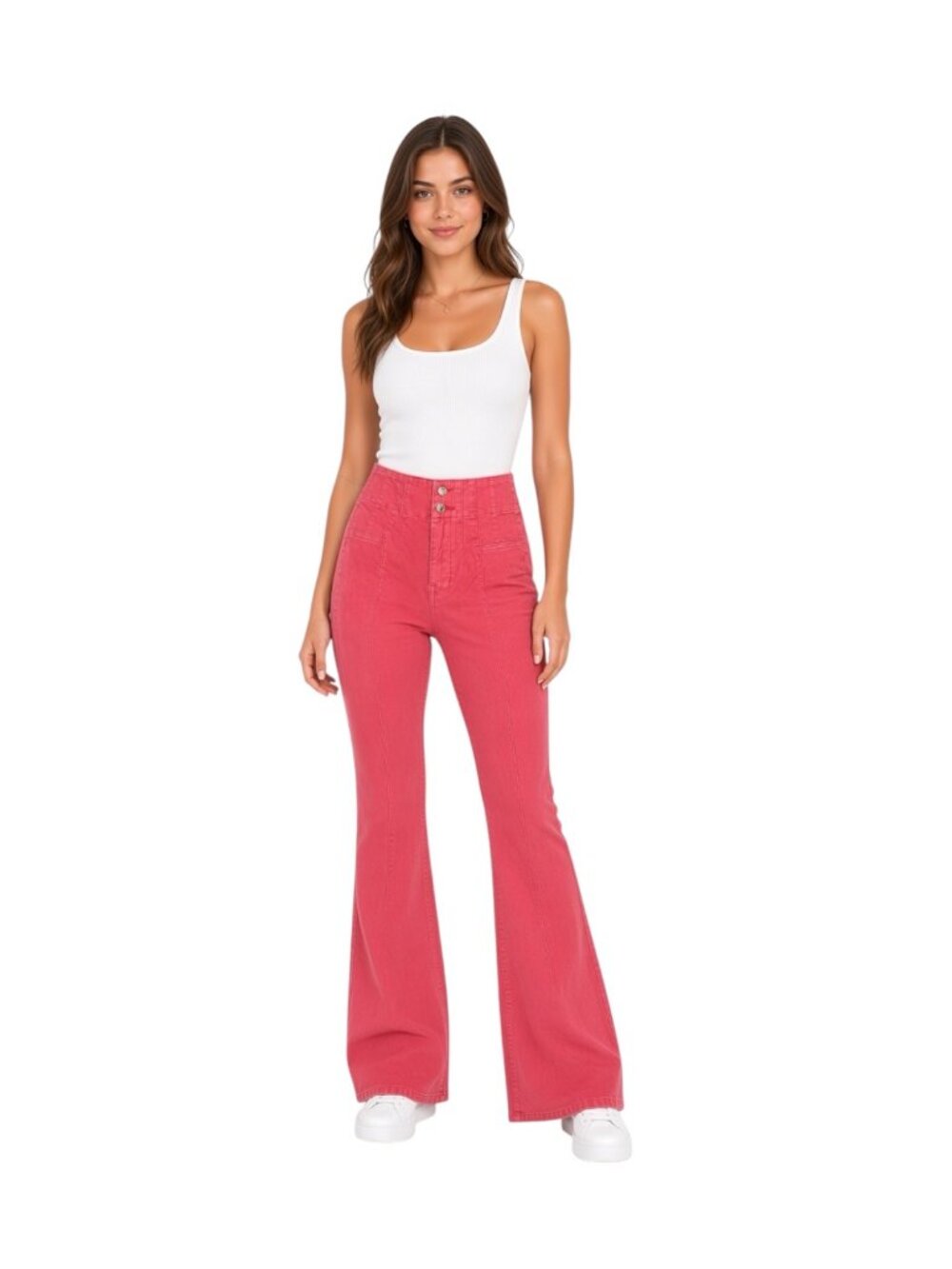 Free People High Rise Flare Jayde Cords Size 26w